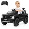 Black Plastic 12V Kids Electric Ride-On Car Remote Control USB